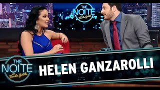 The Noite 30/07/14 (parte 1) - Entrevista com Helen Ganzarolli