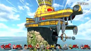 Super Smash Bros. Ultimate - Incineroar vs Terry, Ryu, Bowser, Ken, Little Mac, King K. Rool, Ike