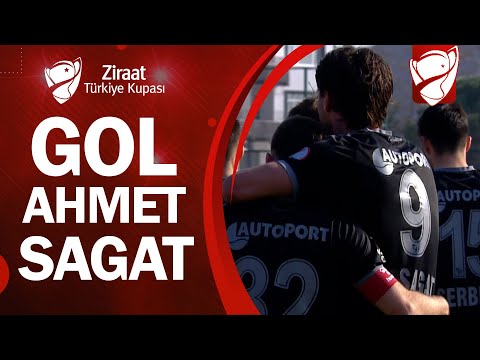 GOL Ahmet Sagat | Kırklarelispor 0-3 Kocaelispor | Ziraat Türkiye Kupası D Grubu Maçı