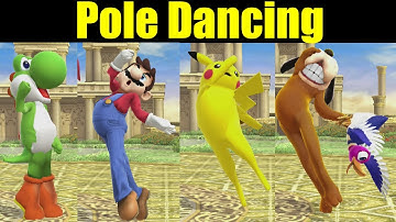 What if Every Character Could POLE DANCE Like Palutena In Super Smash Bros Wii U (Smash 4 Mods)