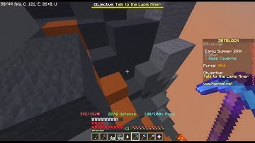 How to get to obsidian sanctuary in around 25 seconds! hypixel skyblock