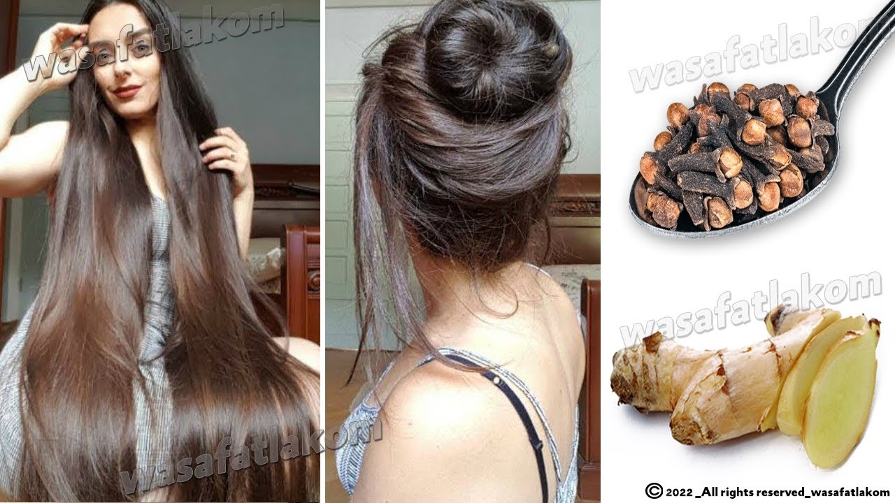 Mix cloves with ginger.🌿 the Indian secret to making hair grow fast and ...