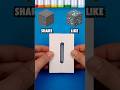 Guess the Minecraft blocks 💚🟩💙 #feedshorts #minecraft #art #diy #papercraft