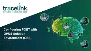 Configuring POET with OPUS Solution Environment (OSE)