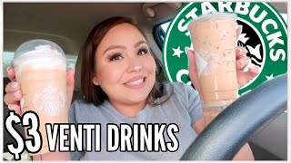 Affordable STARBUCKS Drinks Part 3
