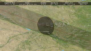 Solar Eclipse Path of Totality, 08212017 1080p30