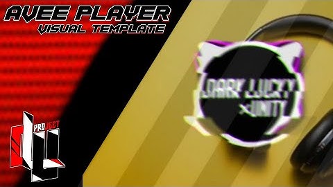 Simple Glitch - Review || Avee Player Visual Template