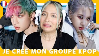 JE CREE MON PROPRE GROUPE KPOP (BOYGROUP ET GIRLGROUP)