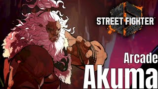 Street Fighter VI - Arcade: Akuma