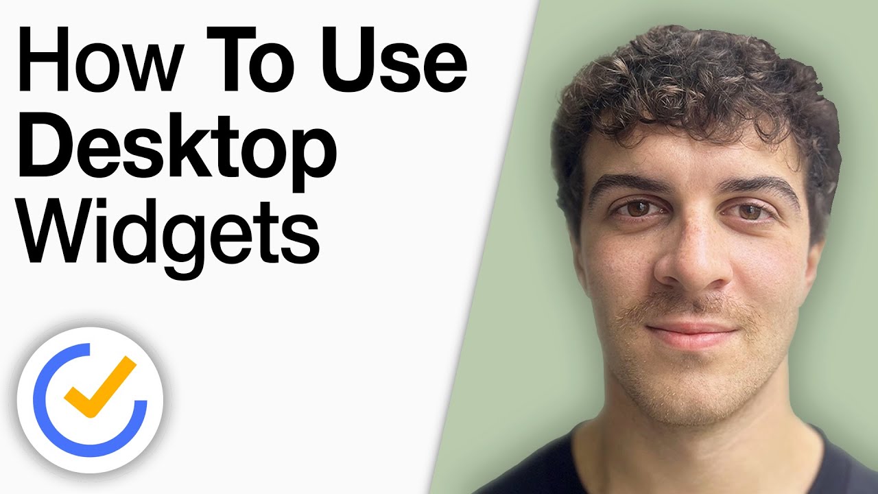 How to Use Desktop Widgets on Ticktick [2025 Full Guide] - YouTube
