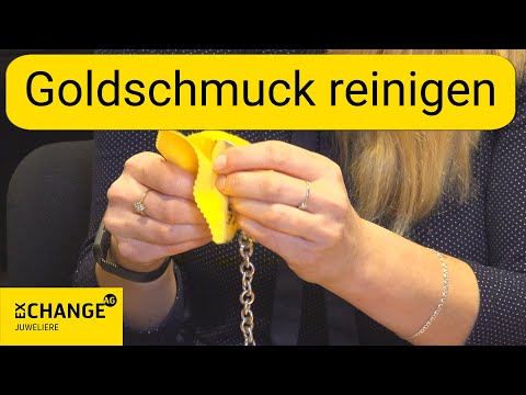 Video: 4 Möglichkeiten, Goldschmuck zu reinigen