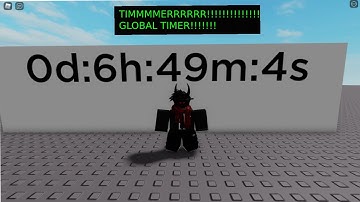 How to make a timer (Global Timer)….  | Roblox Studio