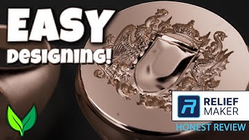 STUPIDLY EASY bas relief & engraving with CAD using Relief Maker (HONEST review)