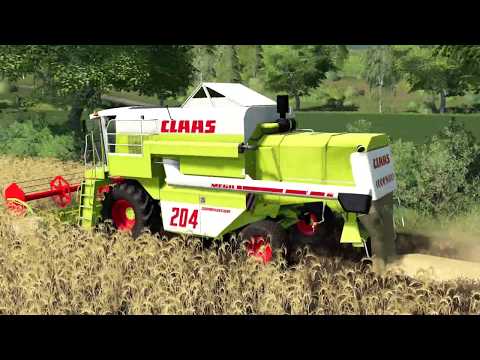 harvesting-barley-and-baling-small-sqare-bales-in-old-streams