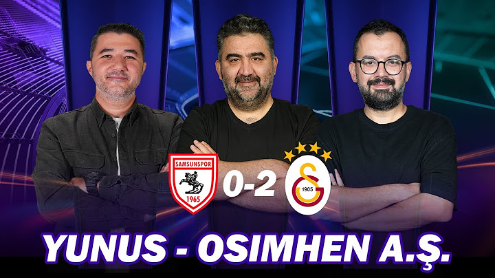 Osimhen En İyisi | Samsunspor - Galatasaray Maç Sonu | Ali Naci Küçük, Ümit Özat, Emre Zabunoğlu