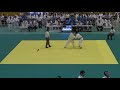 2015年IH 柔道 男子 81kg級 2回戦 大中(國學院栃木)vs 赤尾(高水)