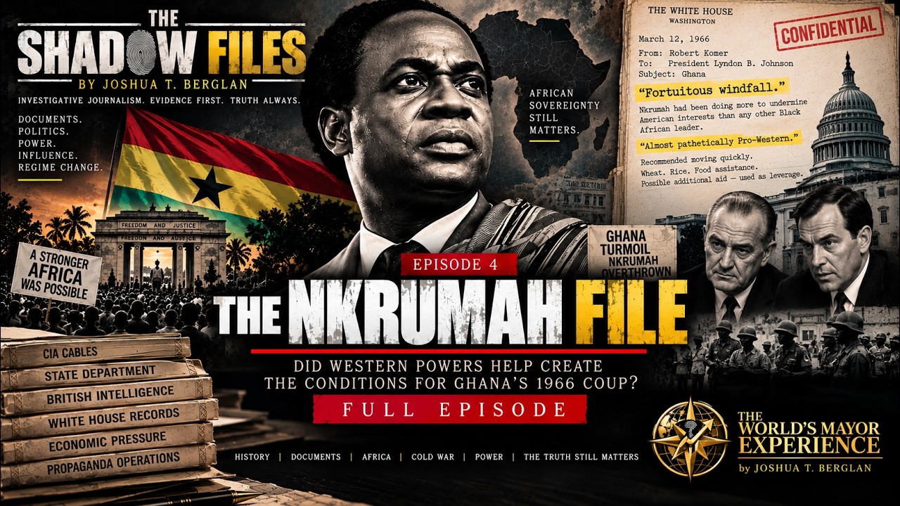 Play: The Nkrumah File, The Shadow Files Episode 4 with Joshua T. Berglan
