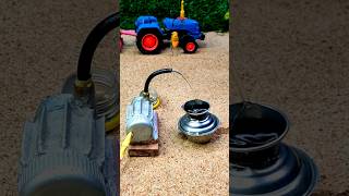 Mini motor water pump science project water with supply motor pump cow drink tractor #shorts #short