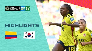 Colombia vs Korea Republic | FIFA Women’s World Cup Highlights | (2-0)