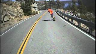 Downhill Longboarding Old 40 in Lake Tahoe - 2009