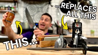 The ONLY Sharpener You'll Ever Need! | Tumbler Rolling Knife Sharpener Review & How-To by Chef Ange 10,826 views 7 months ago 10 minutes, 57 seconds