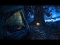 Heavy Rain Camping | Forest Rain Sounds for Sleep, Stress Relief, Insomnia