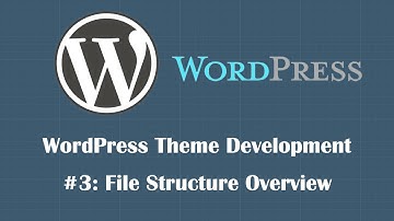WordPress Theme Development Tutorial 3: File Structure Overview
