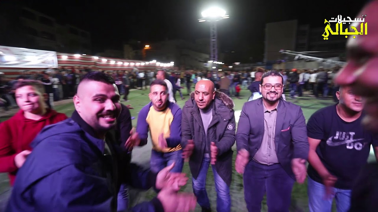 الفنان مصطفى الخطيب سحجة عربية سهرة العريس عمر ابو سته   مخيم عسكر T Aljabaly2019