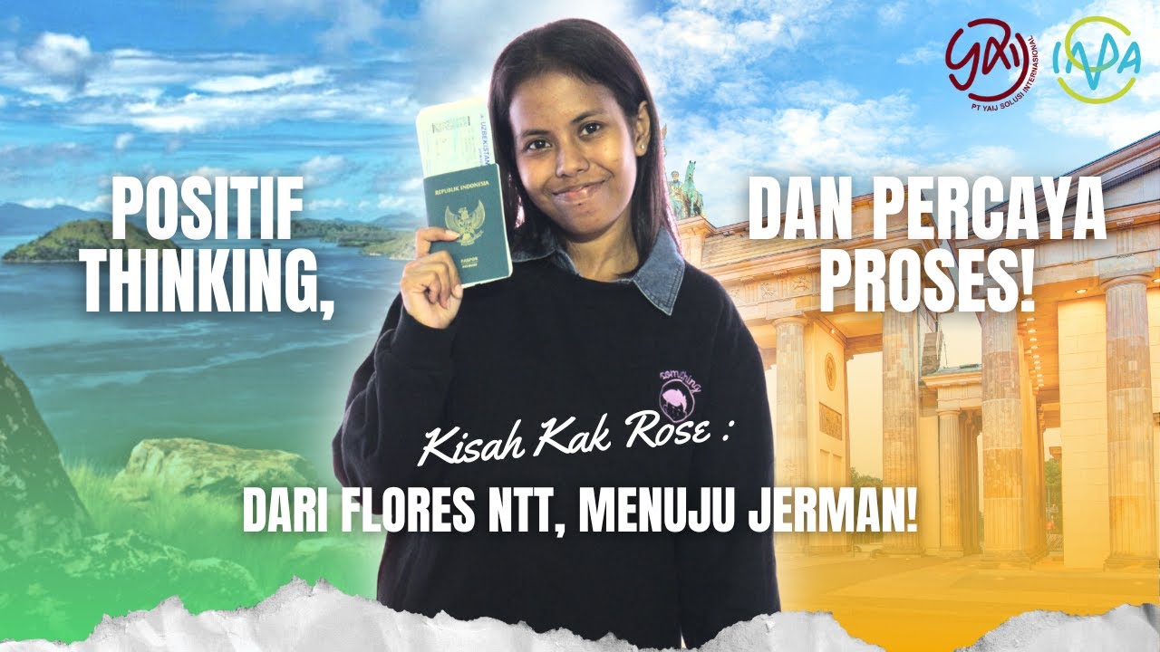 POSITIF THINKING, DAN PERCAYA PROSES! DARI NTT HINGGA KE JERMAN | Keberangkatan Rose Aupair 2023