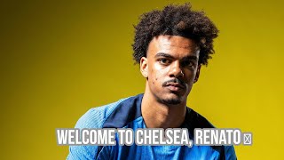 Chelsea transfer news🔥Renato Veiga is a Blue! 🔵Renato Veiga is a Blue! 🔵Welcome to Chelsea, Renato 👋