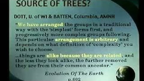 where is the evidence for evolution in the fossil record?? 2 7