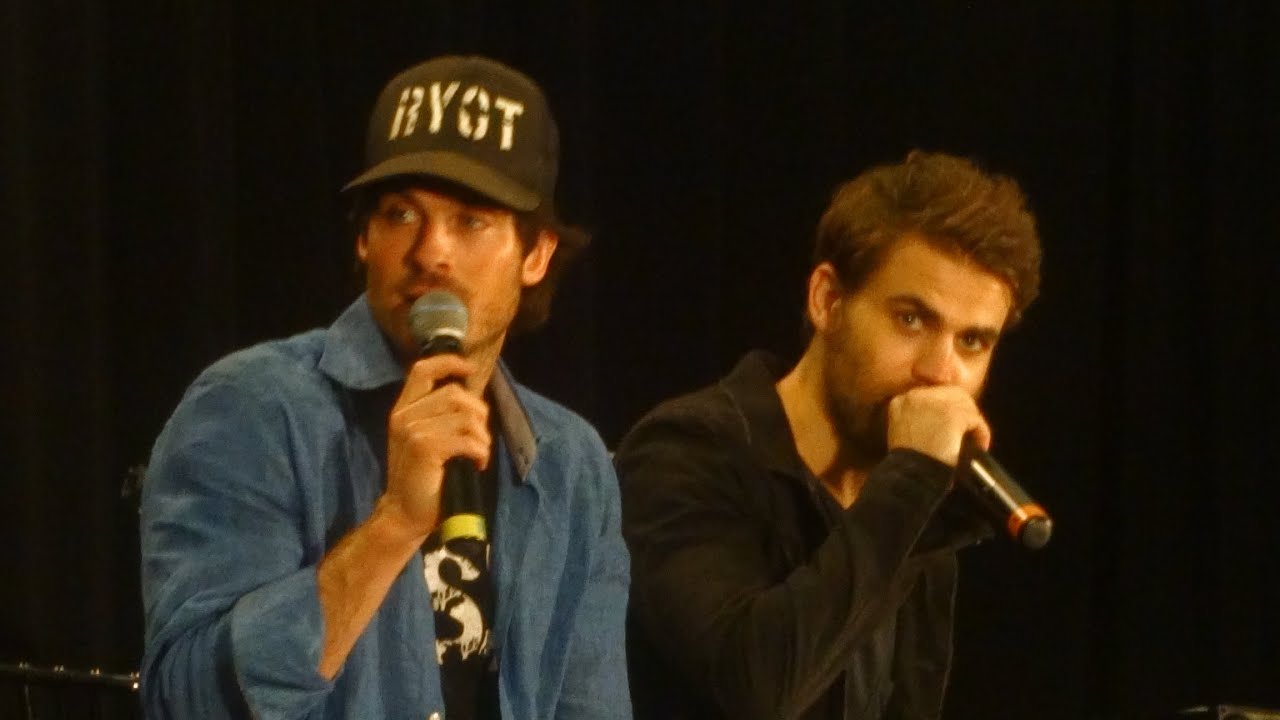 Ian Somerhalder & Paul Wesley Vampire Diaries Convention