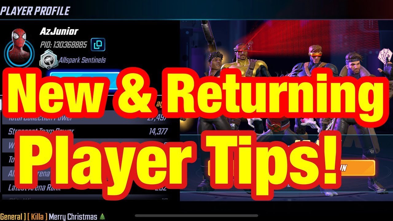 New & Returning Players Guide Marvel Strike Force | Tips & Tricks | Power Cores Gold | Free to Play 