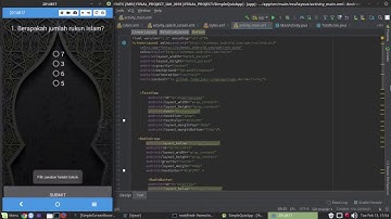 Aplikasi Kuis Sederhana Berbasis Android || Indonesia Android Kejar