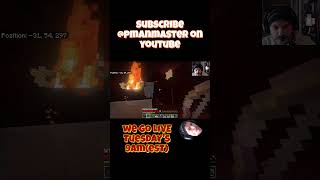 A Ghast Fireball - How Close Can We Get?