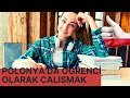 ❗ Polonya'da Öğrenci Olarak Çalışmak Mumkun Mu? | Polonya'da çalışmak | Polonya Vlog