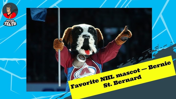 Colorado Avalanche Puck - Bernie Mascot | HHOF