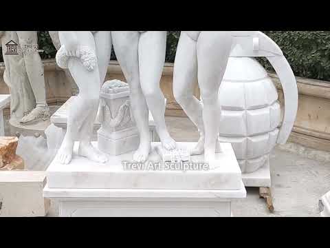 Classical Art Marble Three Graces Sculpture for Sale
