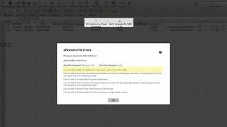 Fix common problems with invoice files in online services for providers