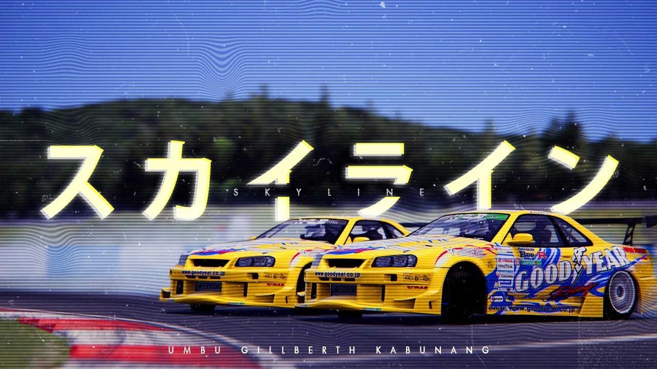 Drift Tandem Skyline R34 800HP at Okayama Circuit - Assetto Corsa - YouTube