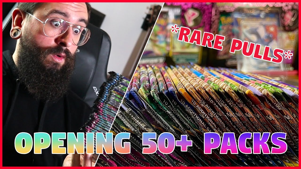 Opening 50+ Pokémon Packs *RARE PULLS* (Pokémon Cards Opening)