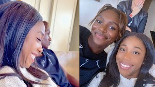 Wow Shelly-Ann Fraser-Pryce Linked Up With Dina Asher Smith In California & This Happened