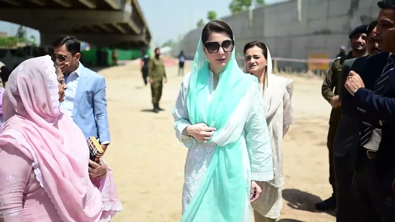 CM Maryam Nawaz visited the Rawalpindi GPO Underpass and Muhammad Nawaz Sharif Flyover Project
