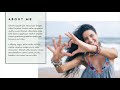 Minty Media Kit Slides Templates by The Side Blogger