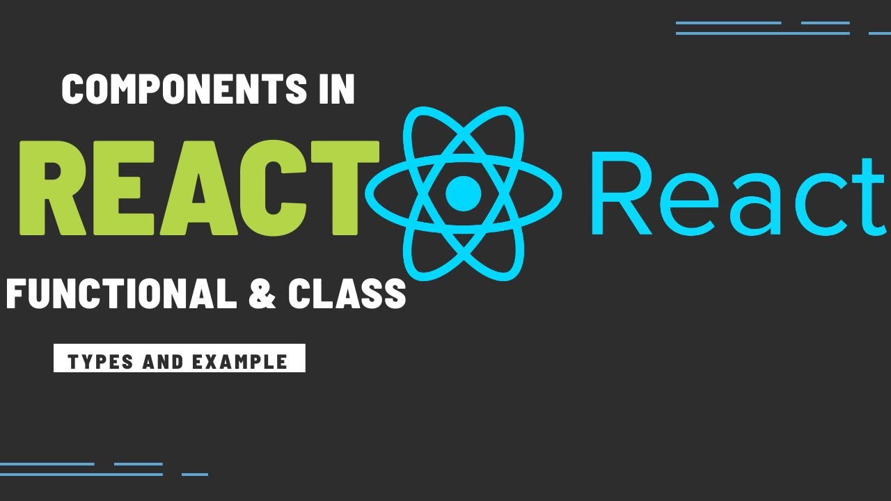 What are components in react js | Functional components in react js ...