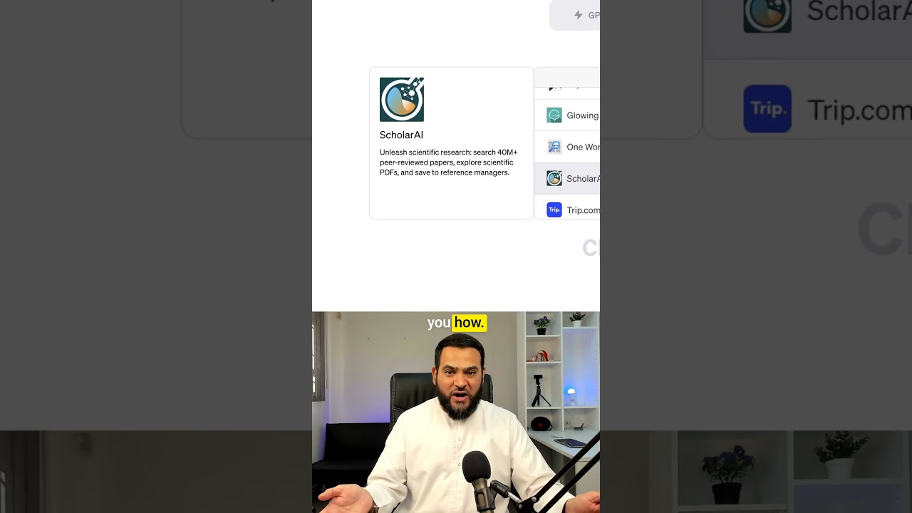 🔬Revolutionize Your Research with ChatGPT & Scholar AI!🚀