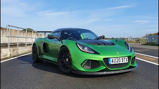 Athlete Statistics Driving an Exige Cup 430 at Lotus' secret test track & a tour of their classic F1 cars