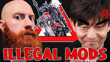 Xeno Reacts To Insane Dark Knight Animation Mods | Final Fantasy 14 Illegal Mods