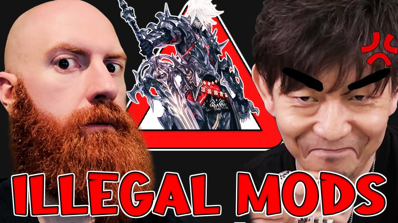 Xeno Reacts To Insane Dark Knight Animation Mods | Final Fantasy