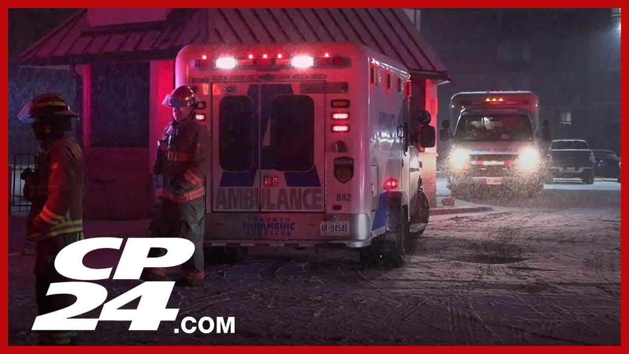 Man seriously injured after being struck by vehicle in Etobicoke - YouTube